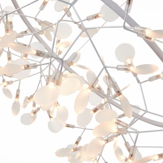 SL379.503.135 Люстра подвесная ST-Luce Белый/Белый LED 135*0,3W 3500K RAFINA-foto4