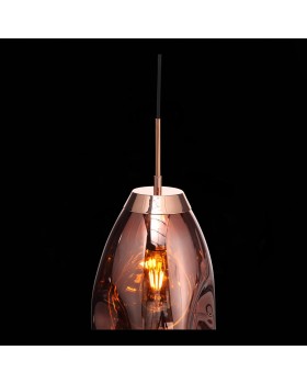 SL328.203.01 Светильник подвесной ST-Luce Розовое золото/Розовое золото E27 1*60W AEREO-foto5