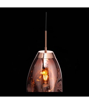SL328.203.01 Светильник подвесной ST-Luce Розовое золото/Розовое золото E27 1*60W AEREO-foto5