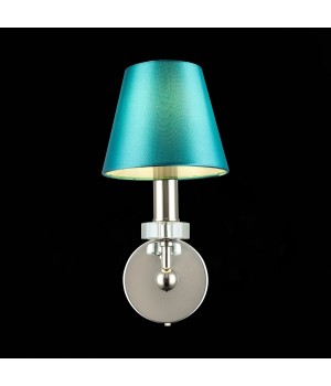 SL1755.171.01 Светильник настенный ST-Luce Никель/Зеленый E14 1*40W VIORE-foto6