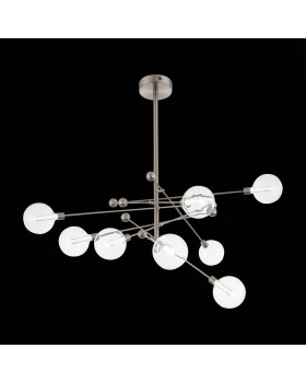 SL377.302.08 Люстра потолочная ST-Luce Никель/Прозрачный LED 8*4,5W 3000K GIACIO-foto4