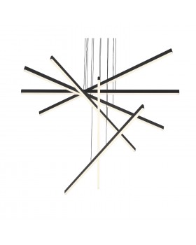 SL394.423.06 Люстра подвесная ST-Luce Черный/Белый LED 1*100W 4000K BASONI-foto2