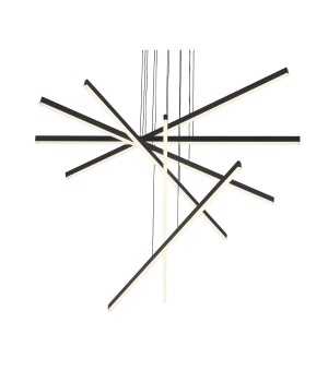 SL394.423.06 Люстра подвесная ST-Luce Черный/Белый LED 1*100W 4000K BASONI-foto2