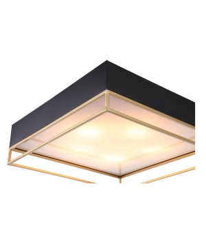 SL1127.422.05 Светильник потолочный ST-Luce Черный, Матовое золото/Белый E27 5*40W CHODO-foto10