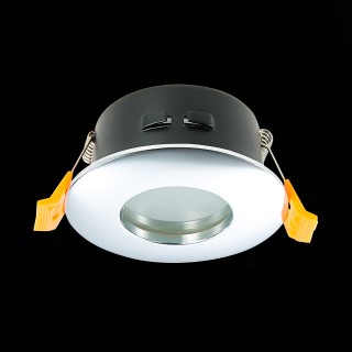 ST213.108.01 Св-к встр. Хром GU10 1*50W  IP44 L84xW84xH50 220V Без ламп ST213-foto5