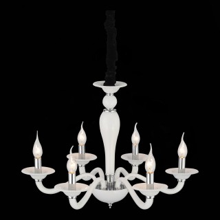 SL1112.503.06 Люстра подвесная ST-Luce Хром, Белый/Белый E14 6*40W SERENATTA-foto12