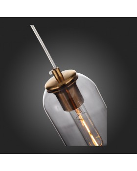 SL1145.343.01 Светильник подвесной ST-Luce Латунь/Дымчатый E27 1*60W CALLANA-foto8