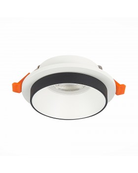 ST206.508.01 Св-к встр. Мат. белый GU10 1*50W D92xH41 220V Без ламп CHOMIA-foto2