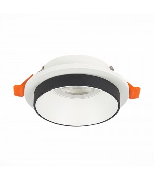 ST206.508.01 Св-к встр. Мат. белый GU10 1*50W D92xH41 220V Без ламп CHOMIA-foto2