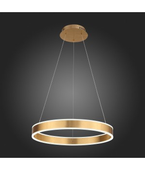 SL944.203.01 Люстра подвесная ST-Luce Анодированный золотой/Белый LED 1*40W 3000K-6000K ONZE-foto5