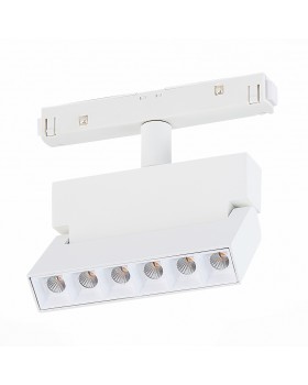 ST362.546.06 Магнитный трековый светильник белый LED 1*6W 4000K 532Lm Ra>80 36° IP20 L120xW22xH134 48V ANDRE-foto3