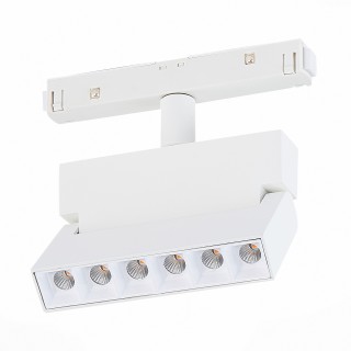 ST362.546.06 Магнитный трековый светильник белый LED 1*6W 4000K 532Lm Ra>80 36° IP20 L120xW22xH134 48V ANDRE-foto3