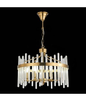 SL1167.303.06 Светильник подвесной ST-Luce Латунь/Латунь, Прозрачный E14 6*40W TELLURIO-foto3