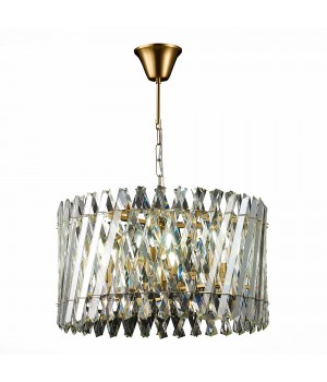 SL1170.303.06 Светильник подвесной ST-Luce Латунь/Прозрачный E14 6*40W FABIO-foto11