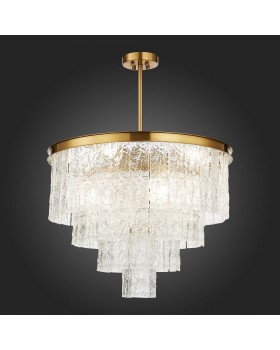 SL1230.302.08 Люстра потолочная ST-Luce Латунь/Прозрачный E14 8*60W STABIA-foto6