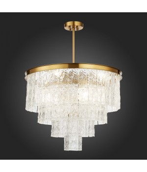 SL1230.302.08 Люстра потолочная ST-Luce Латунь/Прозрачный E14 8*60W STABIA-foto6