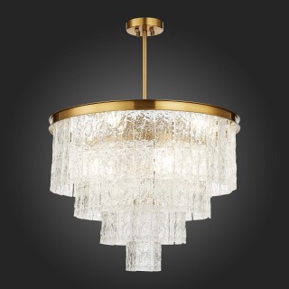 SL1230.302.08 Люстра потолочная ST-Luce Латунь/Прозрачный E14 8*60W STABIA-foto6