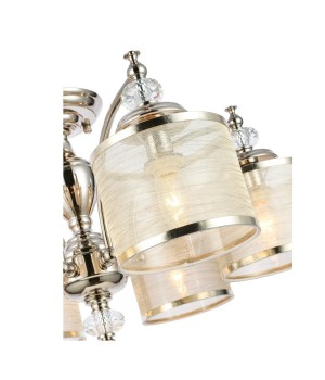 SL1750.102.06 Люстра потолочная ST-Luce Никель/Золотистый E14 6*40W CORESIA-foto3