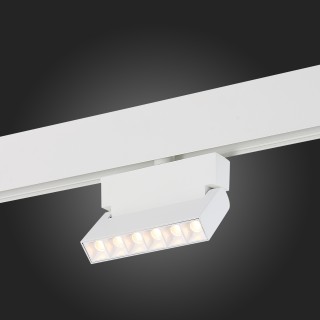 ST362.536.06 Магнитный трековый светильник белый LED 1*6W 3000K 532Lm Ra>80 36° IP20 L120xW22xH134 48V ANDRE-foto5