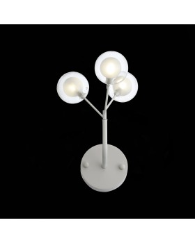 SL376.501.03 Бра ST-Luce Белый/Белый,Прозрачный G4 LED 3*2W DEMELE-foto6