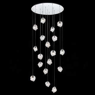 SL1175.103.18 Светильник подвесной ST-Luce хром/прозрачный E14 18*40W Portici-foto4