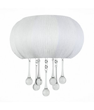 SL350.051.02 Бра ST-Luce Хром/Белый, Прозрачный E14 2*40W PREFERITA-foto2