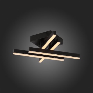 SL933.402.04 Люстра потолочная ST-Luce Черный/Черный, Белый LED 1*22W 3000K/4000K/6000K SAMENTO-foto3