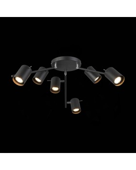 SL597.402.06 Светильник потолочный ST-Luce Черный/Черный GU10 6*3W FANALE-foto3