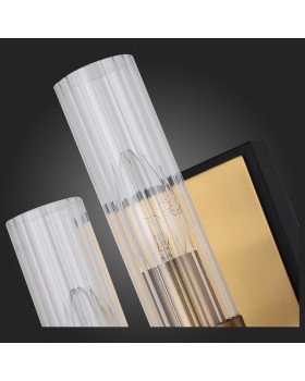 SL336.301.02 Бра ST-Luce Коричневый, Бронза/Прозрачный E14 2*60W DELAVERA-foto4