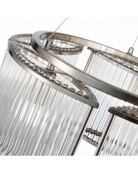 SL1627.103.05 Люстра подвесная ST-Luce Хром/Прозрачный E14 5*40W Velletri-foto4