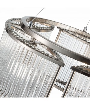 SL1627.103.05 Люстра подвесная ST-Luce Хром/Прозрачный E14 5*40W Velletri-foto4