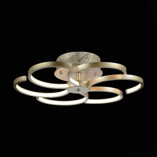 SL906.203.06 Люстра потолочная ST-Luce Матовое золото/Матовое золото, Белый LED 1*62W 4000K RICCIOLI-foto2