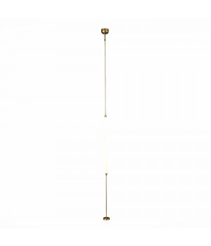 SL6004.305.01 Торшер ST-Luce Латунь/Белый LED 1*20W 3000K OLBIA-foto3