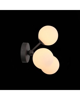 SL436.401.03 Бра ST-Luce Темно-серый/Белый G9 3*28W ARAMBITO-foto6