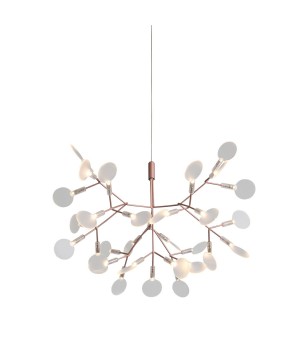 SL379.203.30 Люстра подвесная ST-Luce Медный/Белый LED 30*0,5W 3500K RAFINA-foto2