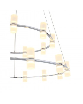 SL799.103.21 Люстра подвесная ST-Luce Хром/Белый LED 21*4W 3200K CILINDRO-foto10