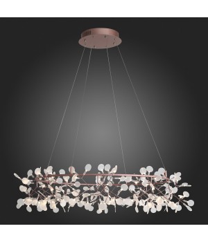 SL379.203.216 Люстра подвесная ST-Luce Медный/Белый LED 216*0,5W 3500K RAFINA-foto5