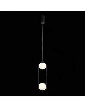 SL395.403.02 Подвес ST-Luce Черный/Белый LED 2*8W 4000K DONOLO-foto3