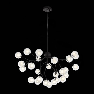 SL376.403.27 Светильник подвесной ST-Luce Черный/Прозрачный, Белый G4 LED 27*2W DEMELE-foto3