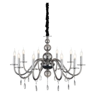 SL1113.403.10 Люстра подвесная ST-Luce Хром, Дымчатый, Прозрачный E14 10*40W SIEMA-foto13