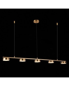 SL6000.303.05 Светильник подвесной ST-Luce Латунь/Латунь LED 5*7W 3000K PANCES-foto4