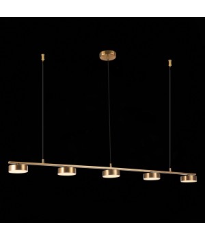 SL6000.303.05 Светильник подвесной ST-Luce Латунь/Латунь LED 5*7W 3000K PANCES-foto4