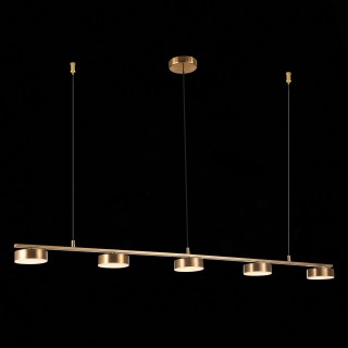 SL6000.303.05 Светильник подвесной ST-Luce Латунь/Латунь LED 5*7W 3000K PANCES-foto4