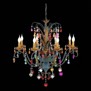 SL426.763.08 Люстра подвесная ST-Luce Разноцветный E14 8*40W JOANNA-foto8