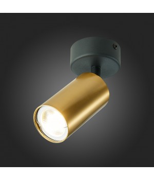 ST303.202.01 Потолочный светильник Золотистый GU10 1*50W IP20 D70xH168 220V Без ламп DARIO-foto5
