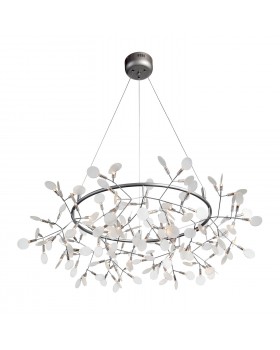 SL379.103.135 Люстра подвесная ST-Luce Серебристый/Белый LED 135*0,3W 3500K RAFINA-foto2