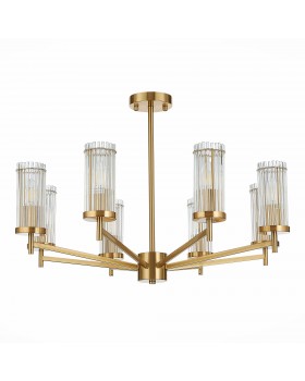 SL1233.302.08 Люстра потолочная ST-Luce Латунь/Прозрачный E14 8*60W BITONTO-foto2