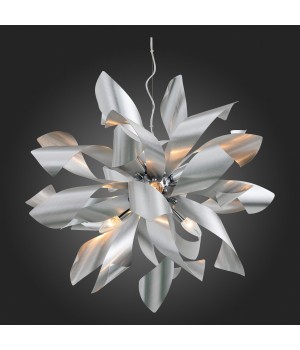 SL453.003.06E Люстра подвесная ST-Luce Алюминий/Алюминий E14 6*40W SPIRAGLIO-foto8