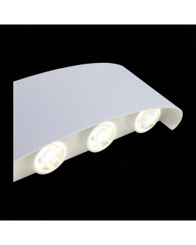 SL089.501.08 Светильник уличный настенный ST-Luce Белый кварцевый LED 8*1W 4000K BISELLO-foto9