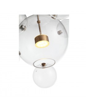 SL1133.213.01 Светильник подвесной ST-Luce Латунь/Прозрачный LED 1*14W 3000K BOPONE-foto3